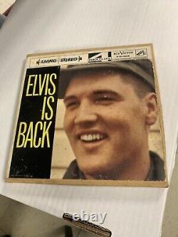 Rare Elvis Presley Elvis Is Back reel to reel Tape Rare RCA Victor Tough