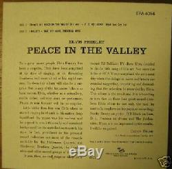 Rare, Elvis Presley Epa-4054, Peace In The Valley, Exc