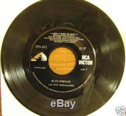 Rare Elvis Presley Epa-4371, Dos, Kid Galahad, Nm