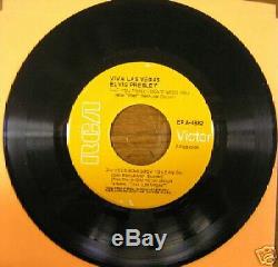 Rare Elvis Presley Epa-4382, Viva Las Vegas, Orange Lbl