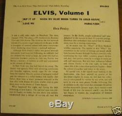 Rare, Elvis Presley Epa-992, Elvis, Vol. 1, Exc, Sl