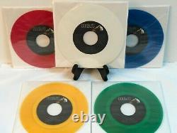 Rare Elvis Presley Experimental Test Pressings Moody Blue Colored Vinyl Set