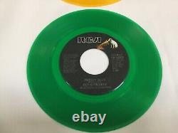 Rare Elvis Presley Experimental Test Pressings Moody Blue Colored Vinyl Set