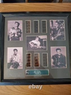 Rare Elvis Presley Film Cell Montage Framed Display Limited Edition #99/2500