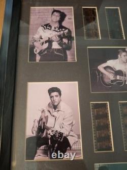 Rare Elvis Presley Film Cell Montage Framed Display Limited Edition #99/2500