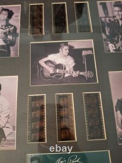 Rare Elvis Presley Film Cell Montage Framed Display Limited Edition #99/2500