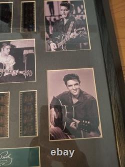 Rare Elvis Presley Film Cell Montage Framed Display Limited Edition #99/2500