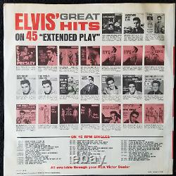 Rare Elvis Presley G. I. Blues LP LSP 2256 Living Stereo 1960 1st RCA USA Mint
