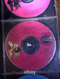 Rare Elvis Presley Karaoke CDG Disc Lot 12 CDs Music Maestro Out Of Print