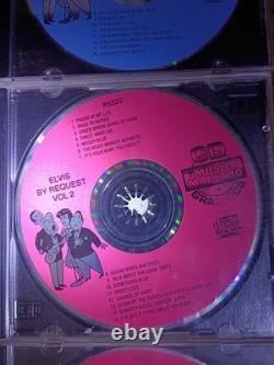 Rare Elvis Presley Karaoke CDG Disc Lot 12 CDs Music Maestro Out Of Print