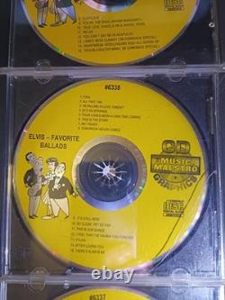 Rare Elvis Presley Karaoke CDG Disc Lot 12 CDs Music Maestro Out Of Print