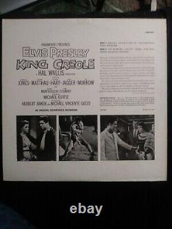 Rare Elvis Presley King Creole Lpm 1884 Silver Rca Victor Label