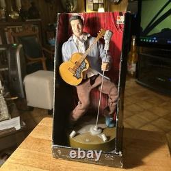 Rare Elvis Presley Kmart Animated Singing and Dancing Doll with Box