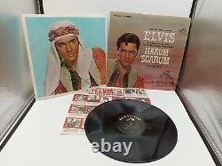 Rare Elvis Presley LP & Bonus Photo Harum Scarum RCA Victor # LSP-3468