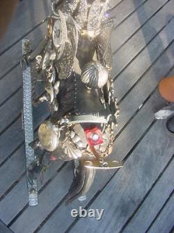 Rare Elvis Presley Las Vegas rocking horse carousel sculpture art byJohn Stebila