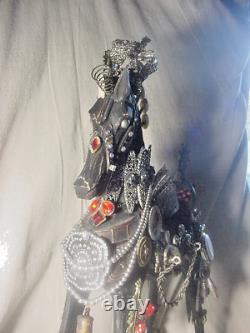 Rare Elvis Presley Las Vegas rocking horse carousel sculpture art byJohn Stebila