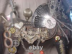 Rare Elvis Presley Las Vegas rocking horse carousel sculpture art byJohn Stebila