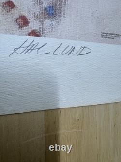 Rare Elvis Presley Litho Poster Artist Signed Limited /1200 Memphis 1987 20x31