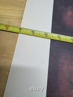Rare Elvis Presley Litho Poster Artist Signed Limited /1200 Memphis 1987 20x31
