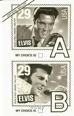 Rare! Elvis Presley Lot of First Day Covers With Historic Stamps
