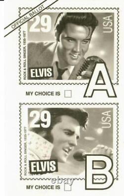 Rare! Elvis Presley Lot of First Day Covers With Historic Stamps