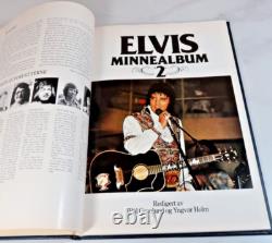 Rare Elvis Presley MINNEALBUM 2 NORWAY by Elvis Fan Club of Norway 1978