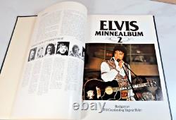 Rare Elvis Presley MINNEALBUM 2 NORWAY by Elvis Fan Club of Norway 1978