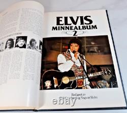 Rare Elvis Presley MINNEALBUM 2 NORWAY by Elvis Fan Club of Norway 1978