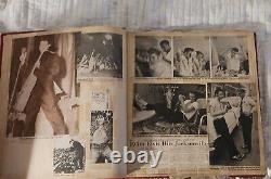 Rare Elvis Presley Memorabilia Scrapbook (Unused Clippings In Back Pg Of Book)