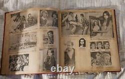 Rare Elvis Presley Memorabilia Scrapbook (Unused Clippings In Back Pg Of Book)