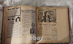 Rare Elvis Presley Memorabilia Scrapbook (Unused Clippings In Back Pg Of Book)