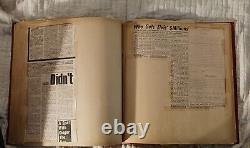 Rare Elvis Presley Memorabilia Scrapbook (Unused Clippings In Back Pg Of Book)