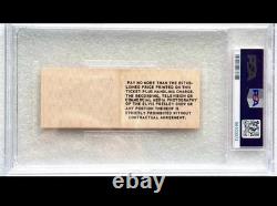 Rare Elvis Presley Misprinted? Not Valid Adm 8/25/77 Cumberland Arena Psa- 8