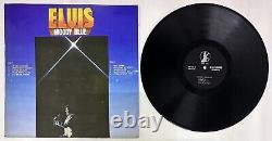Rare Elvis Presley Moody Blue Unique Cover Label Music Girl Malaysia Lp