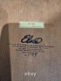 Rare Elvis Presley Music Box Limited Edition with Certification 1991