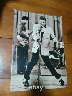 Rare Elvis Presley On Zinc Plate Limited Edition Just Only One