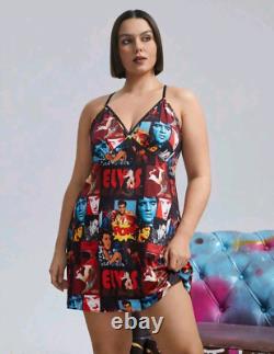 Rare Elvis Presley Patchwork Aline Dress Brand New With Tags Sold Out Official