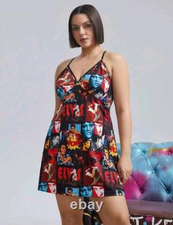 Rare Elvis Presley Patchwork Aline Dress Brand New With Tags Sold Out Official