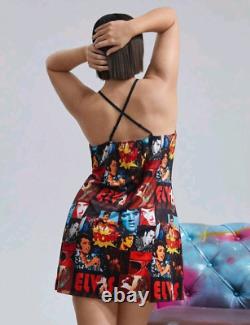 Rare Elvis Presley Patchwork Aline Dress Brand New With Tags Sold Out Official