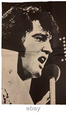 Rare Elvis Presley Pickwick Camden Record Store Promo Poster 36.5x24 Vintage