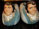 Rare Elvis Presley Plastic Head Slippers Rare
