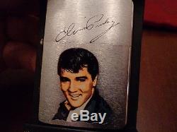 Rare Elvis Presley Prototype Zippo Lighter 1986