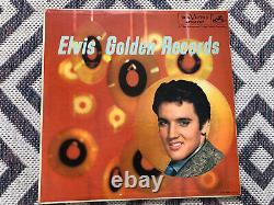 Rare Elvis Presley RCA 1st Press Elvis' Golden Records 12 Vinyl Mono LP 1958