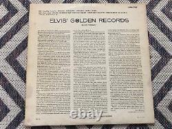 Rare Elvis Presley RCA 1st Press Elvis' Golden Records 12 Vinyl Mono LP 1958
