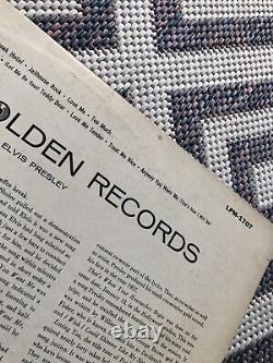 Rare Elvis Presley RCA 1st Press Elvis' Golden Records 12 Vinyl Mono LP 1958