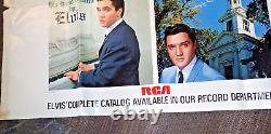 Rare Elvis Presley Rca New Record Promotional Poster 1968 Original 35 X 58
