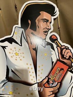 Rare Elvis Presley Reeses Candy Large Stande