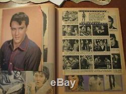 Rare Elvis Presley Scrapbook Over 56 Pages/sexy Handsome 1953-1989