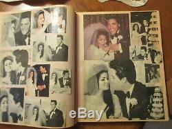 Rare Elvis Presley Scrapbook Over 56 Pages/sexy Handsome 1953-1989