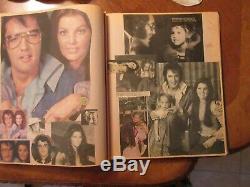 Rare Elvis Presley Scrapbook Over 56 Pages/sexy Handsome 1953-1989